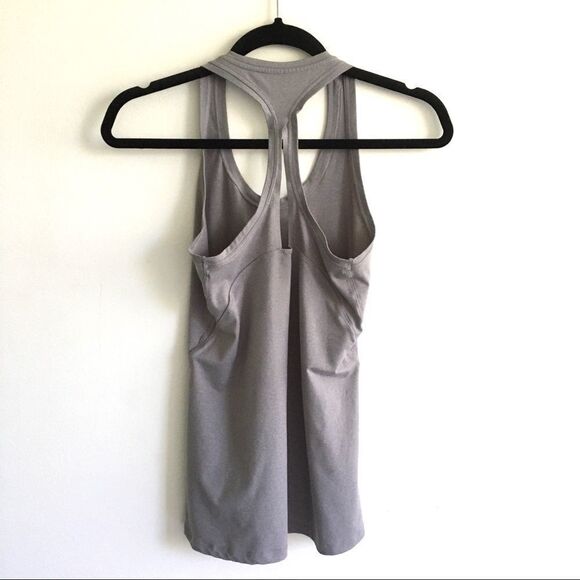 ATHLETA Limitless Sleeveless Keyhole Tank Top Grey XXS - Picture 3 of 4